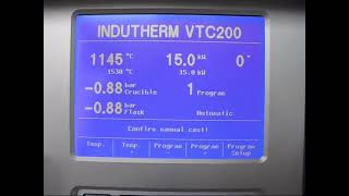 Indutherm VTC200V – Precision Vacuum Pressure Casting for Complex Metal Parts | Protech Transfer