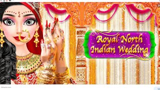 indian wedding makeup game download//how to play bride makeup game //best makeup of bride in wedding screenshot 4