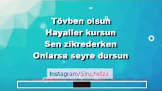 Tövben Olsun Hayaller Kursun - Derdim Olsun İslami Versiyon