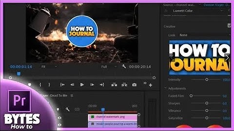 Premiere Pro ： How to Outline Images With Stroke
