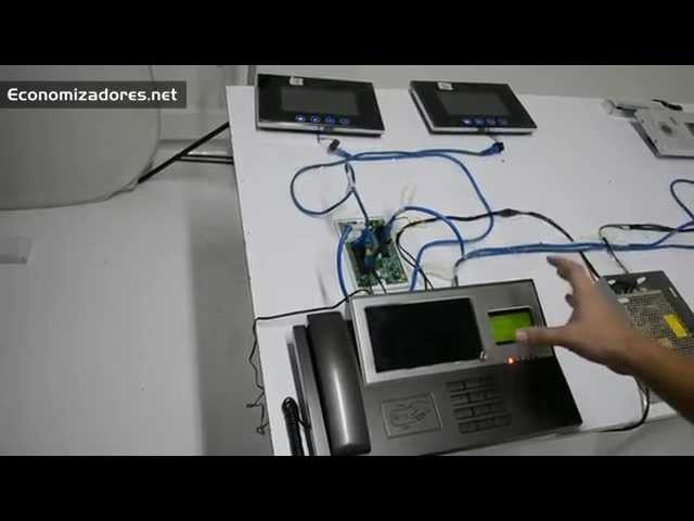 ESTACIÓN DE VÍDEO PORTERO PARA PUERTA PRINCIPAL/ CONEXIÓN POR RJ-45 -  Economizadores