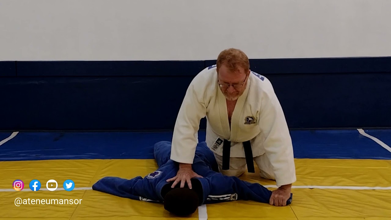 KUZURE-KESA-GATAME (técnica de Imobilização)
