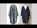 How to make a Black jeans cardigan.one piece without patterns/패턴없이블랙진 가디건,원피스만들기