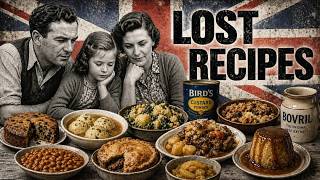 15 FORGOTTEN British Recipes We Lost Today That will Never Come Back