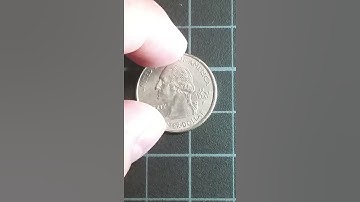 Struck Through Grease Error Coin/In God We Rust Quarter #shorts