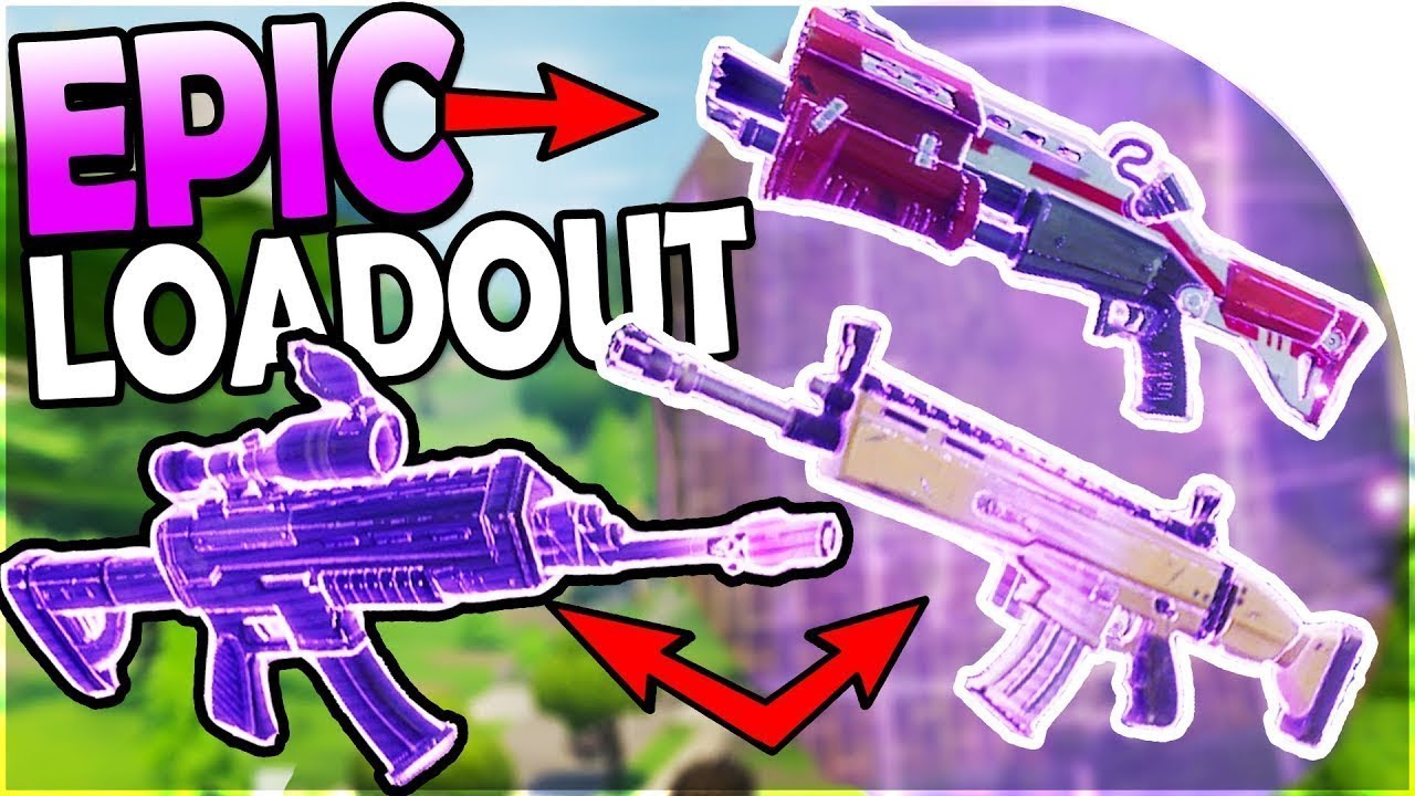 SOLO SHOWDOWN WITH ONLY *EPIC* WEAPONS : In Fortnite Battle Royale - YouTube