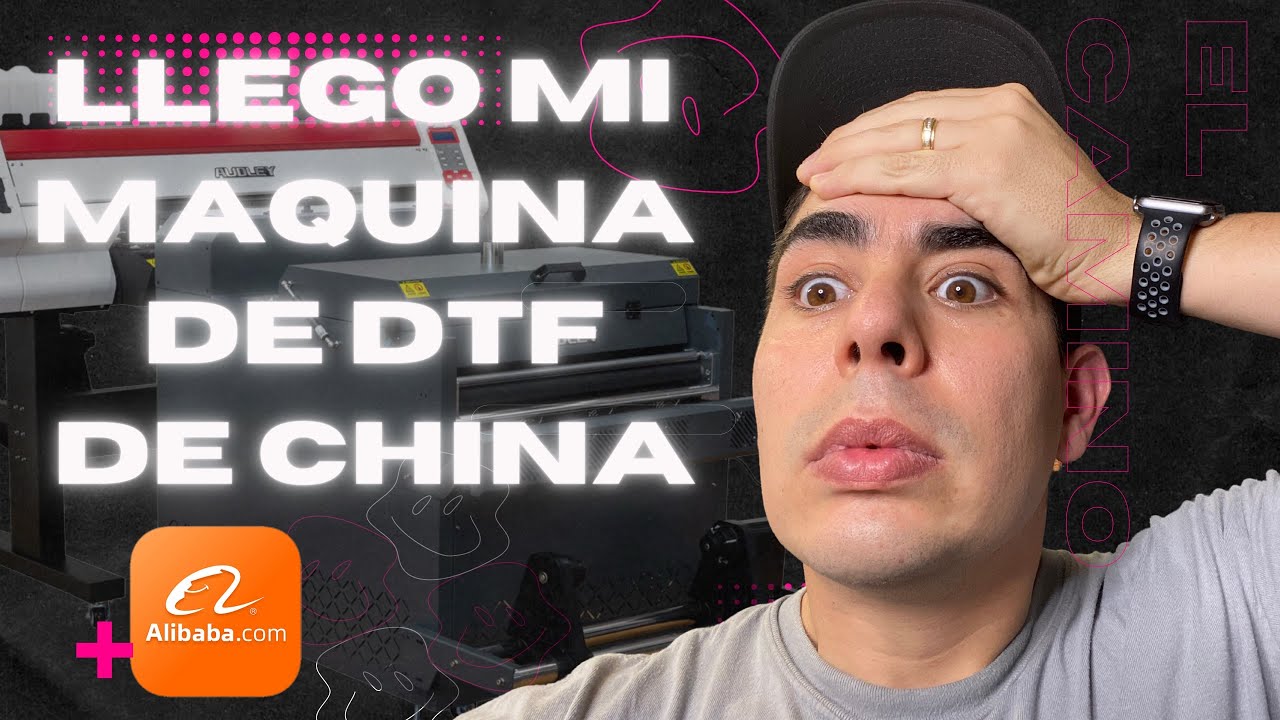 Ya llegó mi máquina Audley DTF 24” de china | no ¡ME MIENTIERON!