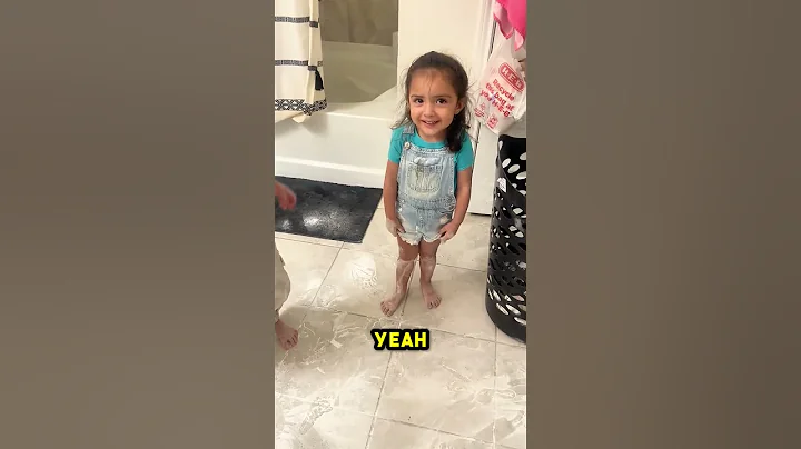 Little Sister's Cute Reaction to Being Blamed 😂❤️