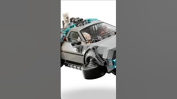 77256 Tijdmachine van Back to the Future Lego Speed ​​Champions #lego #auto