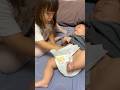 オムツ替え そこは触らないで下さい 3歳差姉弟