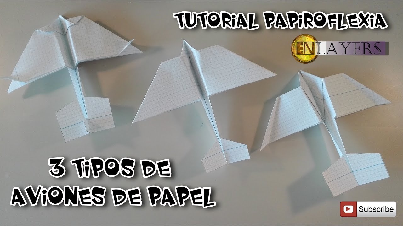 Cuantos Tipos De Aviones De Papel Existen