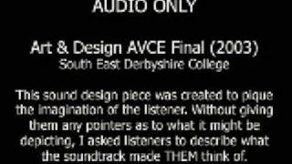 Art and Design AVCE Final (2003)