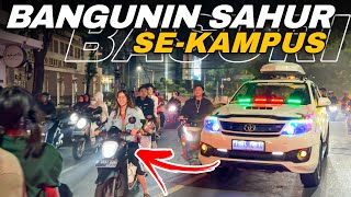 WAKE UP FOR SAHUR WITH BASURI AROUND MALANG‼️😱- VERY CROWDED WITH THE COMMUNITY!!!