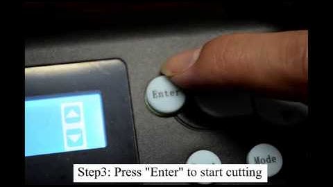 Vicsign   how to use SD card to do the cutting on HW, HL series