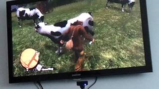 exploding cow, game, sabateour