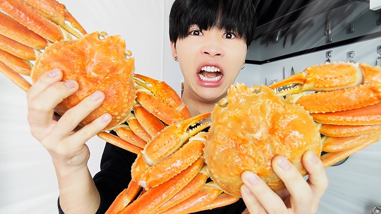 A viewer sent me some high-quality snow crab, so I tried it and it