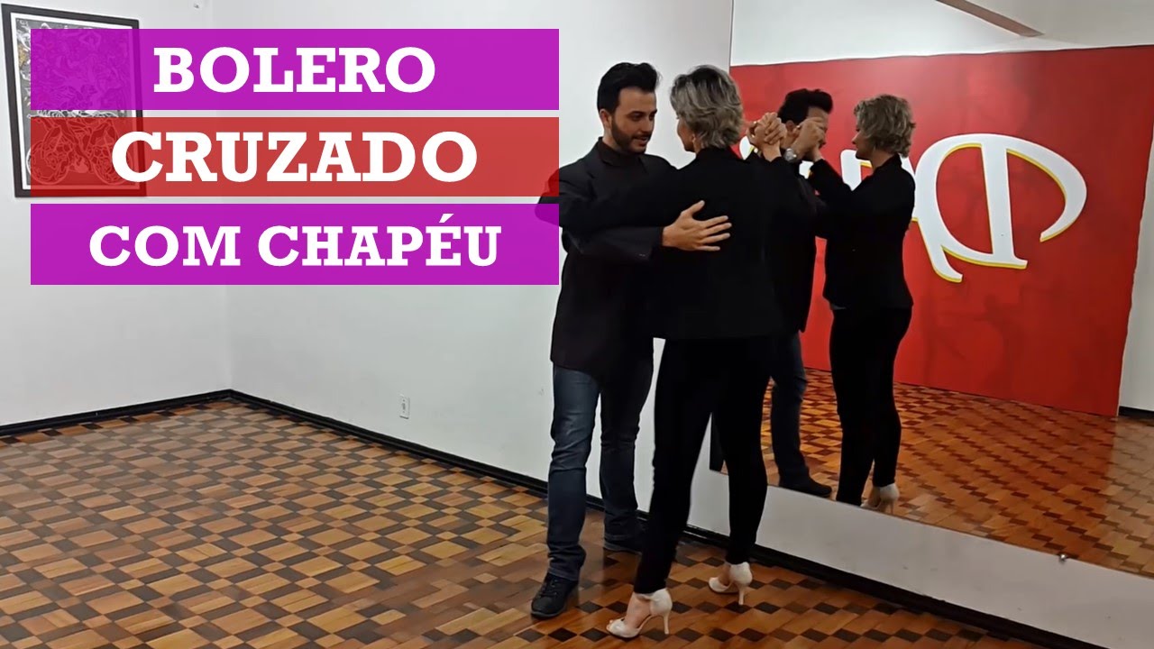 Cruzado com chapéu da mulher | Dança de Salão