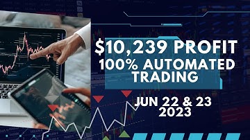 $10,239 Profit 6/22 to 6/23 2023 - 100% Automated Trading Algo for NinjaTrader 8 - TFN Algo