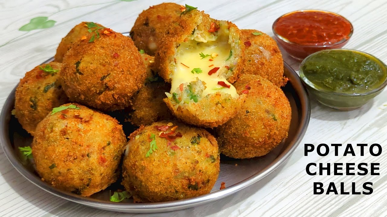 Cheese Balls Crispy Cheese Balls For Iftar Potato Cheese Balls