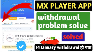 Mx player withdrawal problem solve|Mx player withdrawal update|Mx player withdrawal bank and upi |