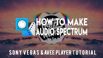 Cara buat Audio Spectrum di HP Seperti TrapNation [Vegas Pro Tutorial]