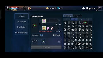 CABAL MOBILE CHAOS TALISMAN UPGRADING +9