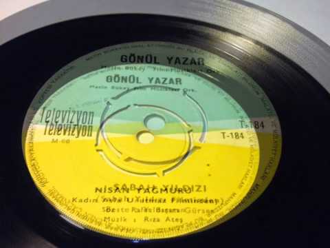 gönül yazar gonul , nisan yağmuru , sabah yıldızı PLAK VINYL RECORD 7\