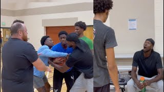 5v5 Basketball gets PHYSICAL (feat. Dzoe from D'Vontay Friga Fam)