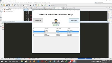 Como Importar Y Exportar Con Excel Y MySQL - Código Fuente
