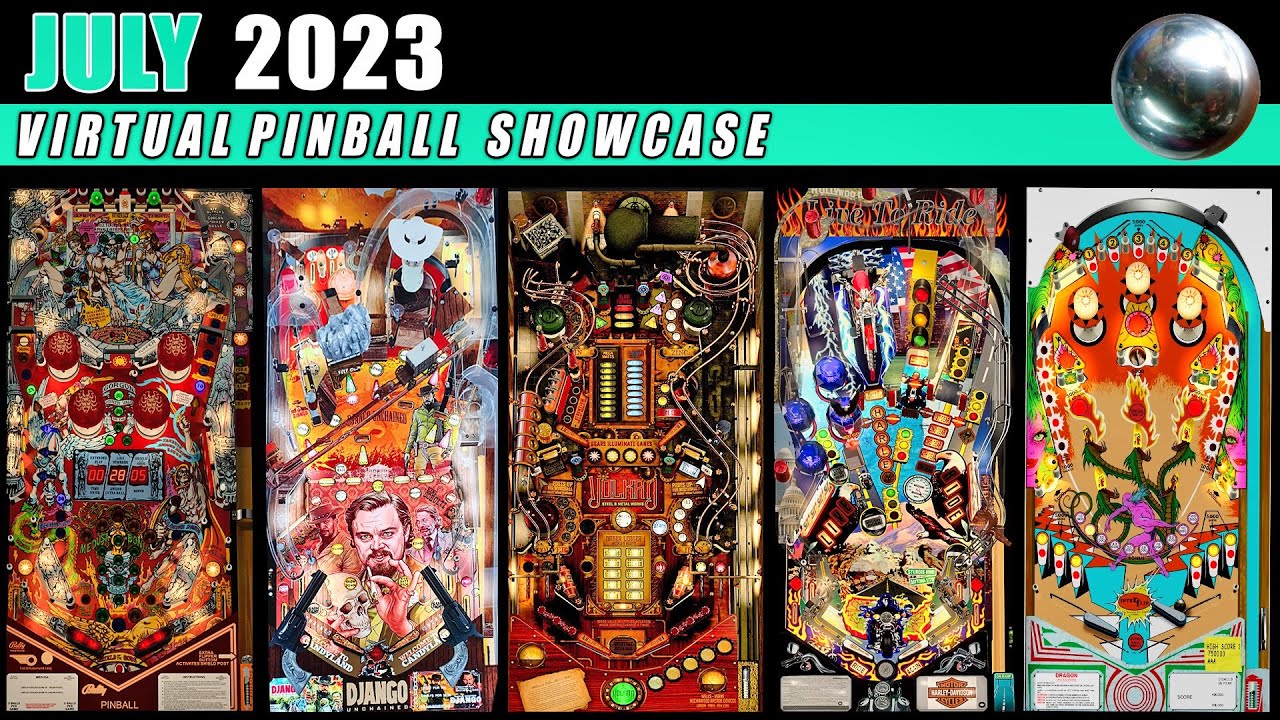 The Top Virtual Pinball Releases from July 2023 - YouTube