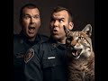 Wild Encounter: Police Free Bobcat Trapped in Car Grill