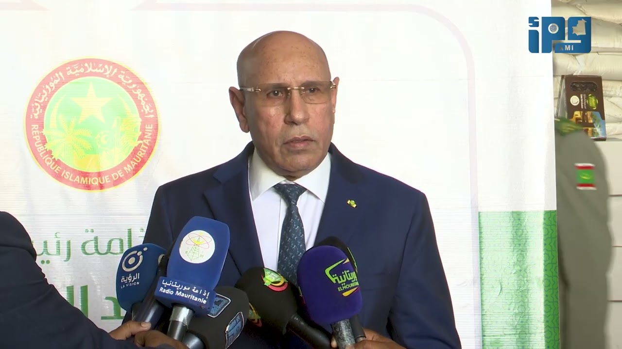 تصريح فخامة رئيس الجمهورية  بعيد إشرافه على إطلاق البرامج الاجتماعية المواكبة لشهر رمضان .