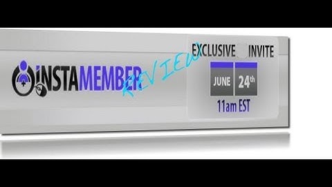 Instamember |Instamember Wordpress Plugin| Instamember Membership Plug In |Membership site software