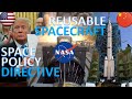 NASA Artemis Program | Trump signs Space Policy while China Makes their reusable Spacecraft Debut