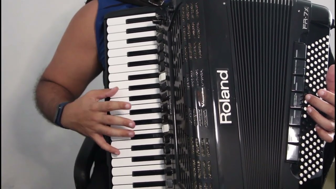 Video Aula Acordeon - Castelo de Amor - Trio Parada Dura - Completo