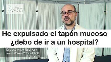 ¿Debo ir al hospital después de perder el tapón mucoso?