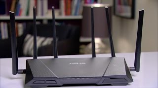 The Asus RT-AC3200 Tri-Band router best suits a crowded home