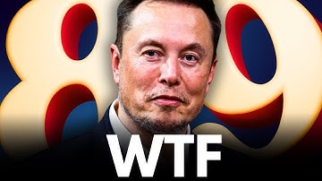 Elon Musk posted 89 times on X today