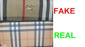 Burberry hand bag real vs fake review. How to spot counterfeit Burberry  London bag - YouTube