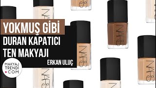 ERKAN ULUÇ İLE YOKMUŞ GİBİ DURAN KAPATICI TEN MAKYAJI  #nars #makyaj
