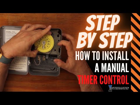 Vídeo: Como você instala um filtro de linha Intermatic?