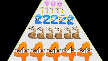 Merge Alphabet Lore run game videos max level part 12 #mergealphabetlorerun