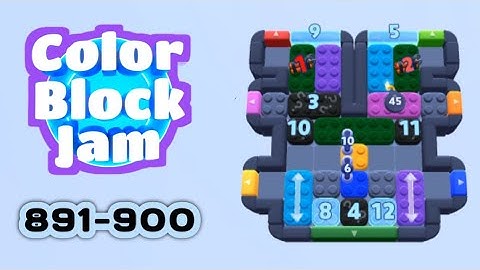 Color Block Jam Level 891-900 | No Commentary, No Music | Android Gameplay