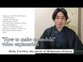 "How to make momohiki" tutorial explanation