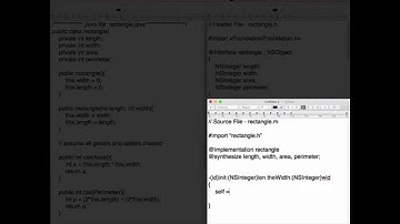 Learning Objective C For The iPhone - Module 1 - Converting Java to Objective-C - Part 1 of 3
