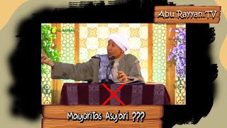 Mayoritas Asy'ari?? sulit amat ngakui Allah diatas...