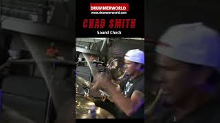 Chad Smith: Soundcheck SHORT #chadsmith  #drummerworld