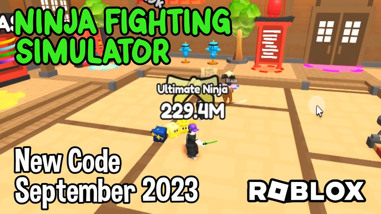 Ninja Fighting Simulator codes for December 2023