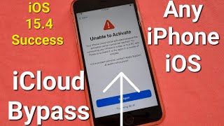 iCloud Activation Lock Bypass without Computer Any iPhone✔Any iOS 15.4✔iCloud Unlock Success✔