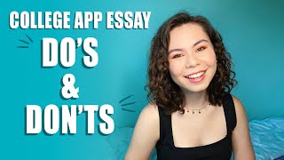 WATCH THIS BEFORE WRITING YOUR COLLEGE APP ESSAYS - Topics, Structure, Do